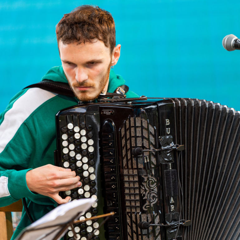 Jazz op het plein: Lev Vanorbeek en friends + C-mine huisband, Stan Maris en Willem Heylen